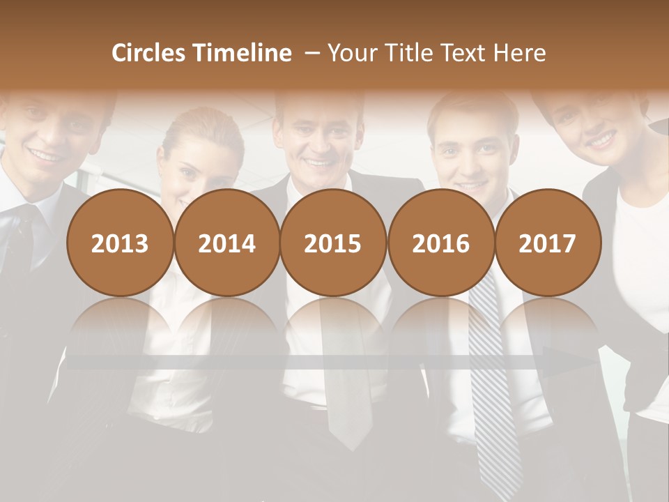 Company Woman Corporation PowerPoint Template