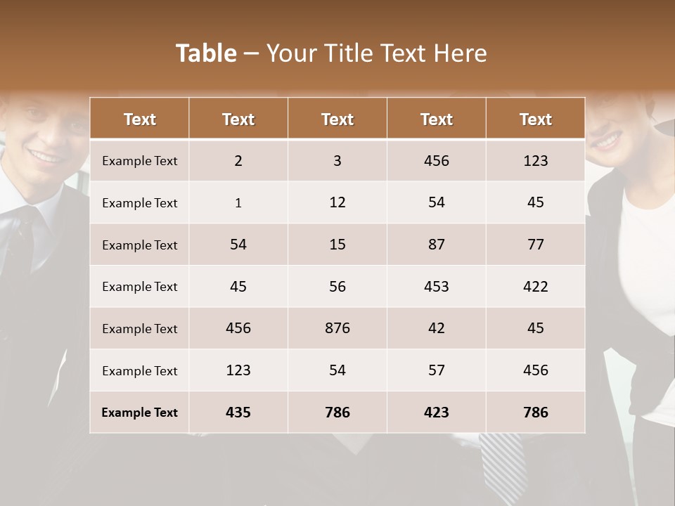 Company Woman Corporation PowerPoint Template