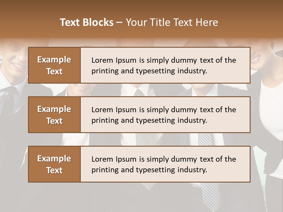 Company Woman Corporation PowerPoint Template