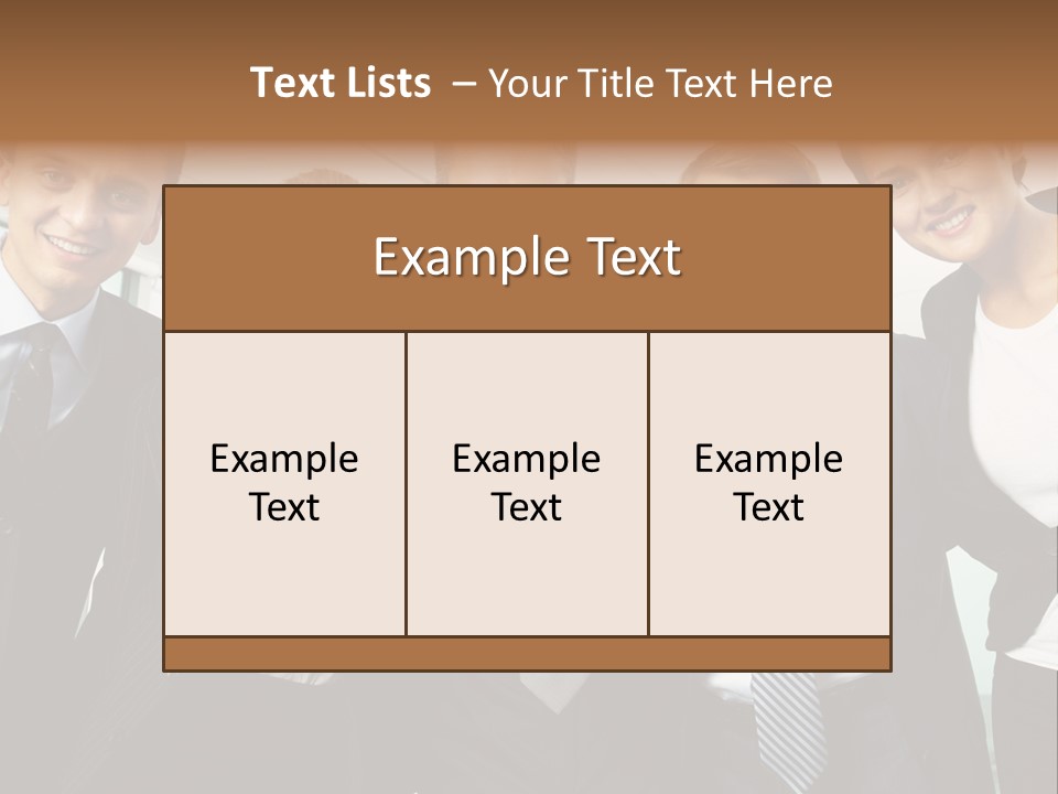 Company Woman Corporation PowerPoint Template