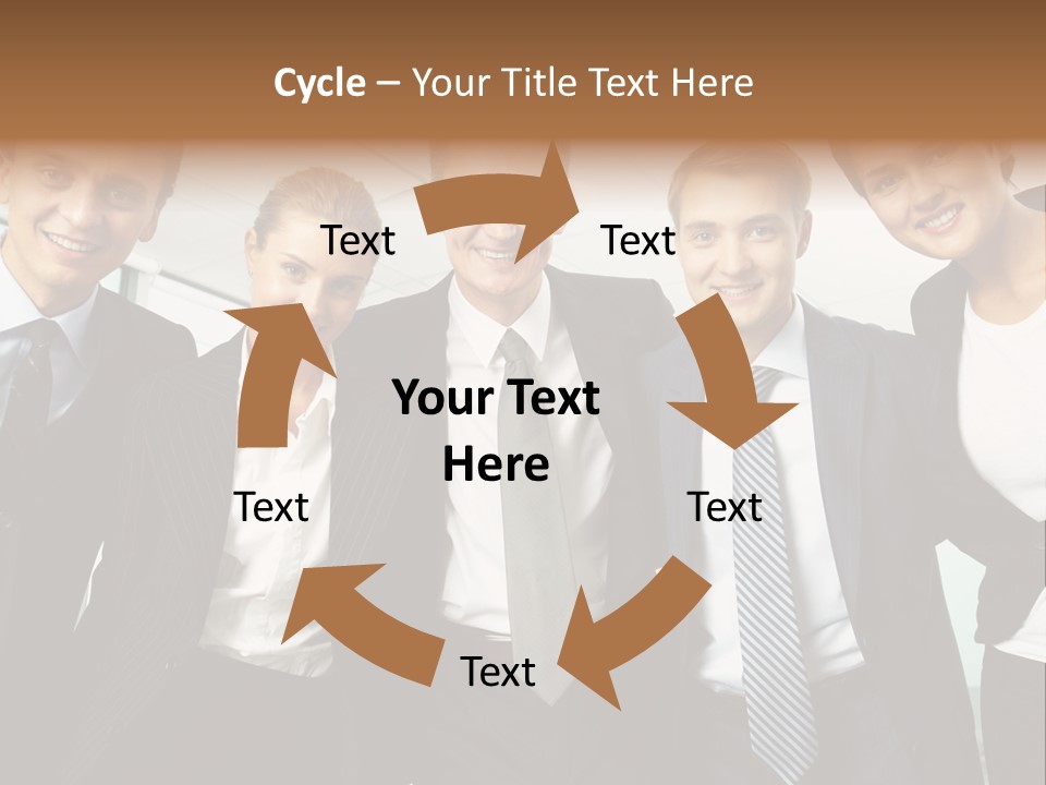 Company Woman Corporation PowerPoint Template