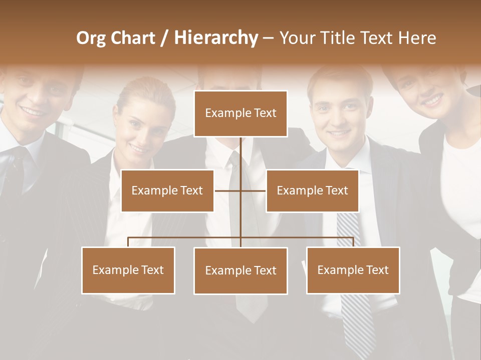 Company Woman Corporation PowerPoint Template