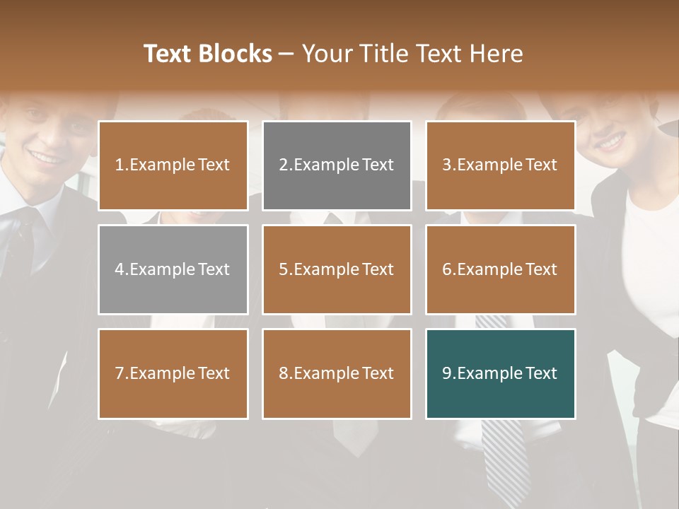 Company Woman Corporation PowerPoint Template