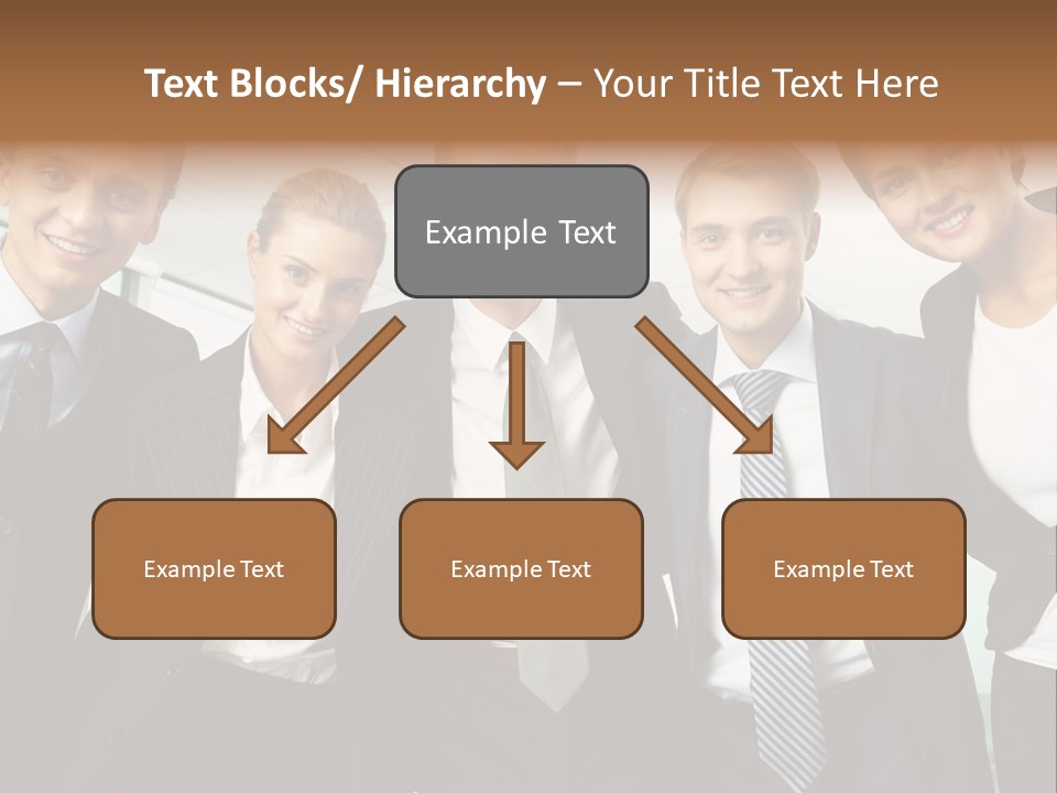 Company Woman Corporation PowerPoint Template