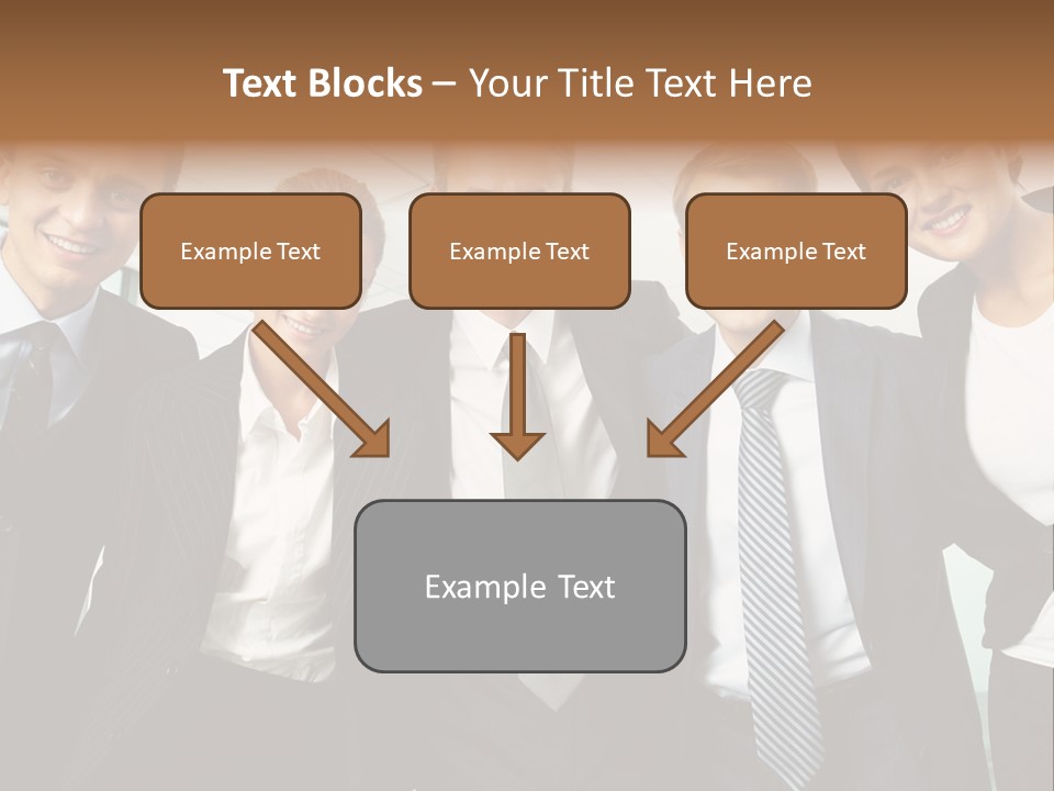 Company Woman Corporation PowerPoint Template
