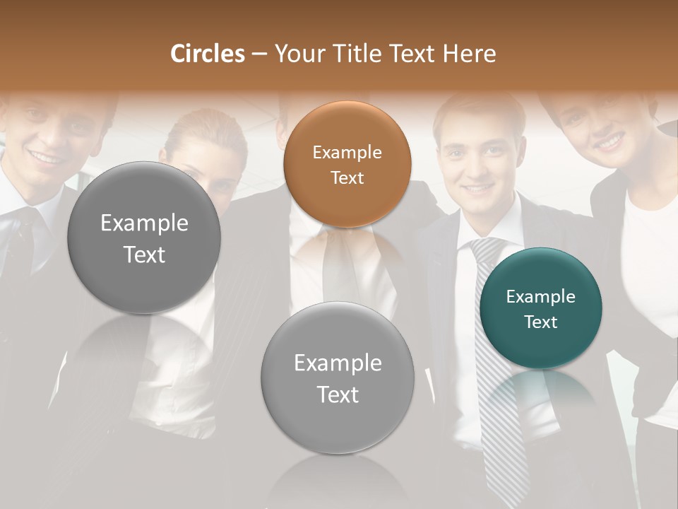 Company Woman Corporation PowerPoint Template