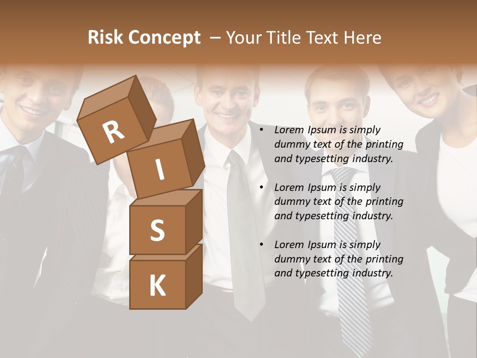 Company Woman Corporation PowerPoint Template