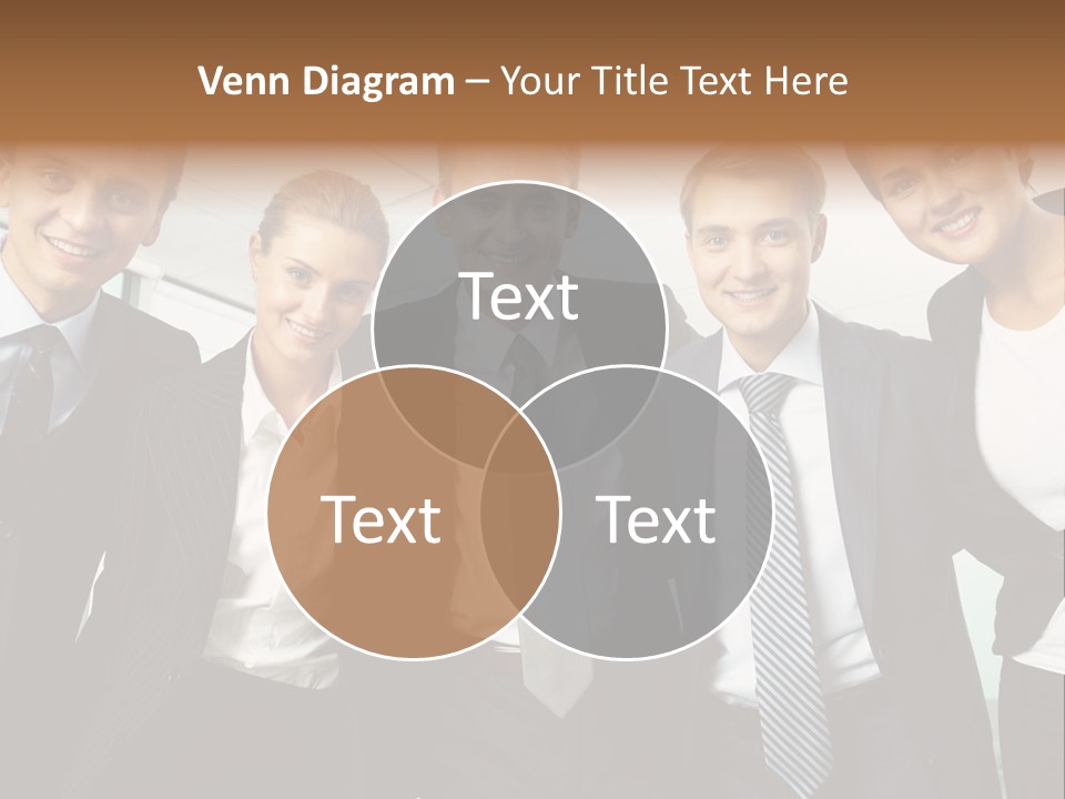 Company Woman Corporation PowerPoint Template