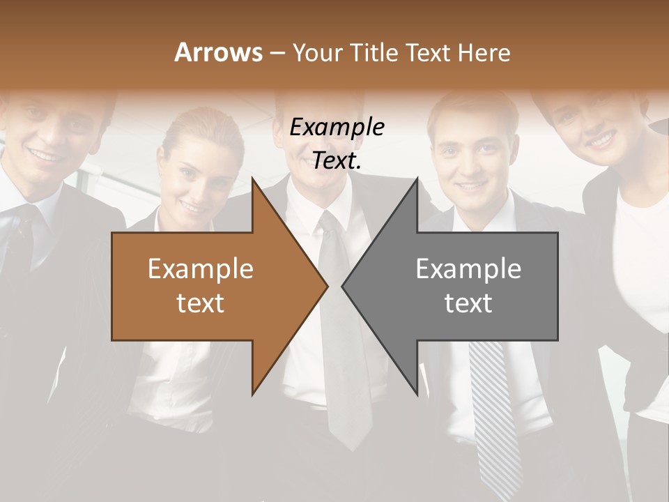 Company Woman Corporation PowerPoint Template