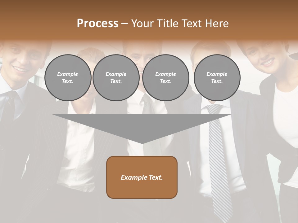 Company Woman Corporation PowerPoint Template