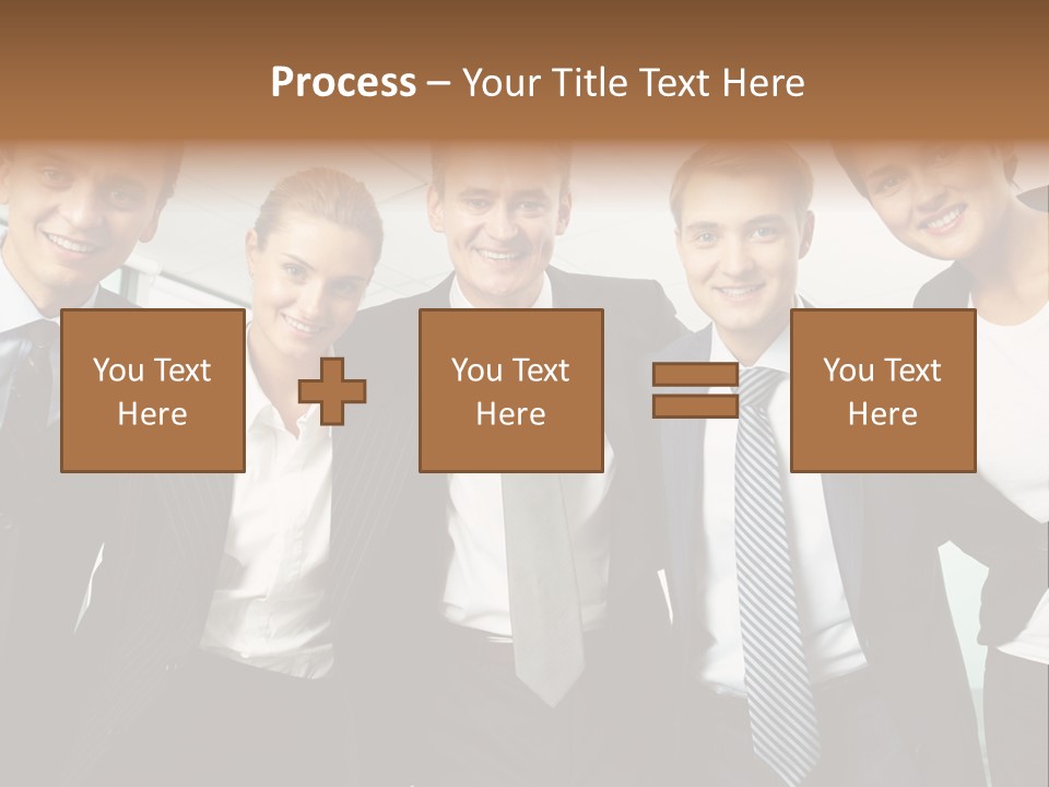 Company Woman Corporation PowerPoint Template