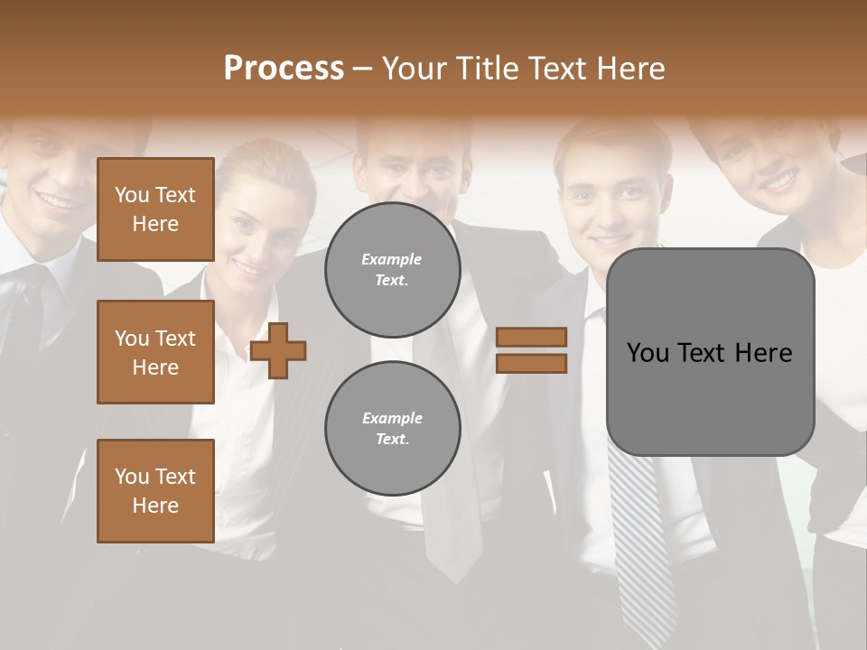 Company Woman Corporation PowerPoint Template