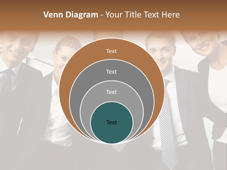 Company Woman Corporation PowerPoint Template