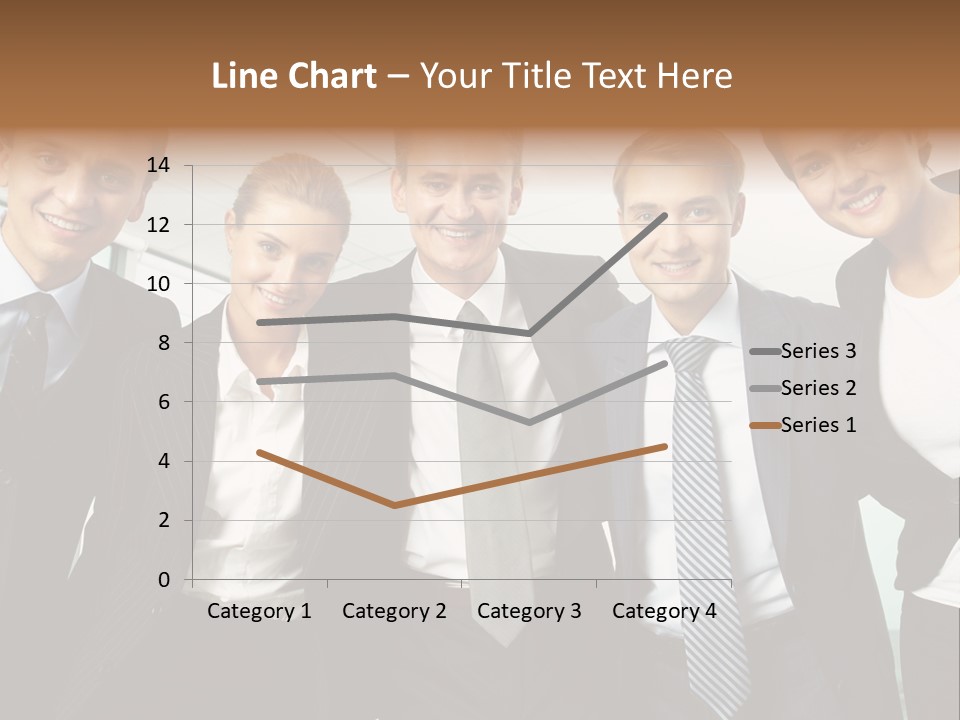 Company Woman Corporation PowerPoint Template