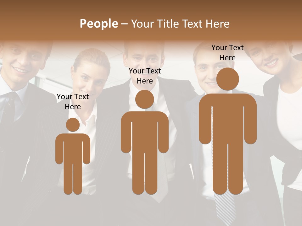 Company Woman Corporation PowerPoint Template