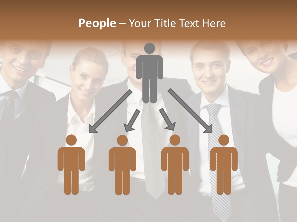 Company Woman Corporation PowerPoint Template