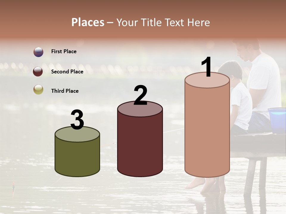 Caucasian Nature Leisure PowerPoint Template