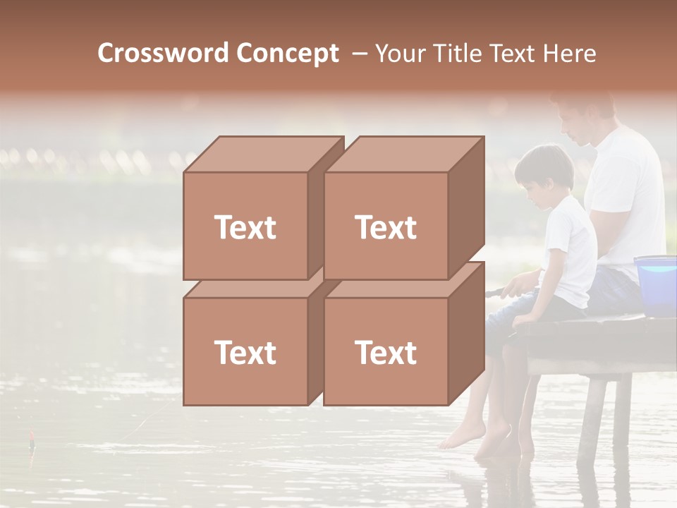 Caucasian Nature Leisure PowerPoint Template
