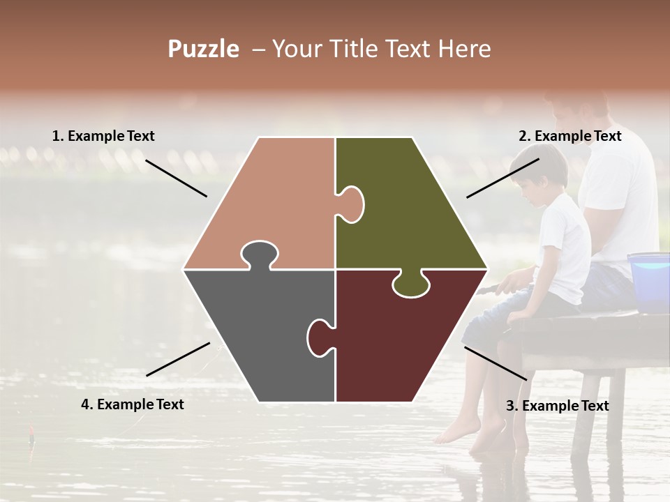 Caucasian Nature Leisure PowerPoint Template