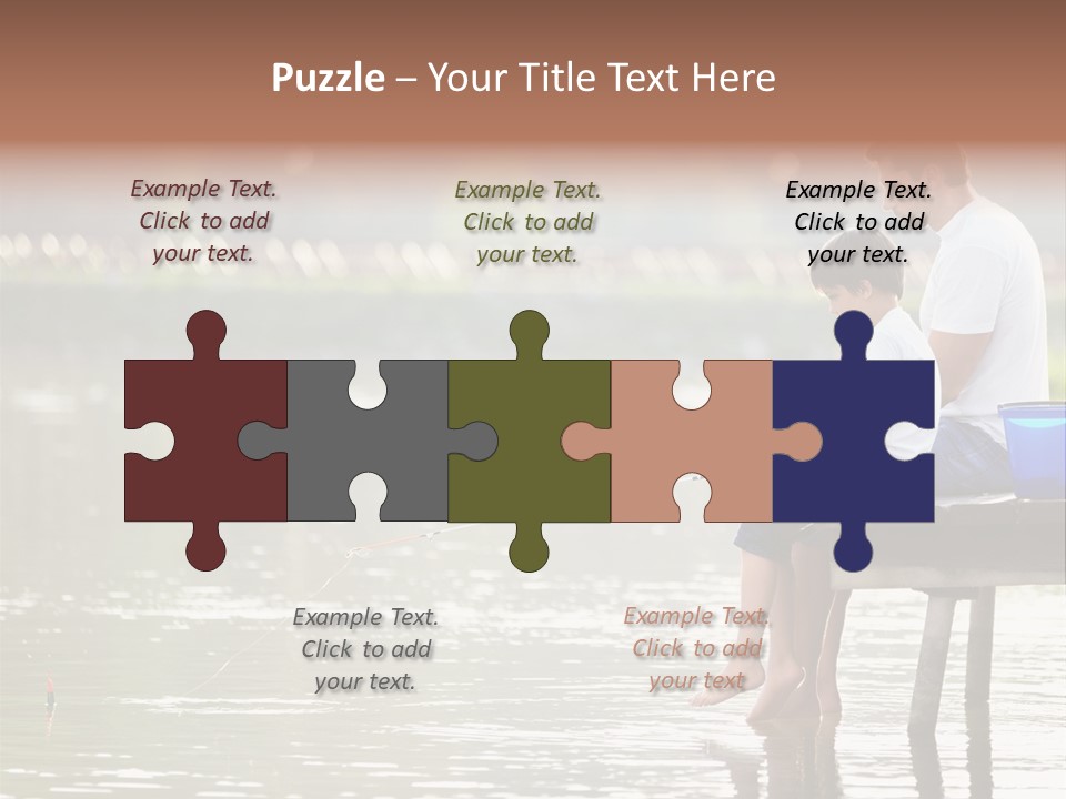 Caucasian Nature Leisure PowerPoint Template