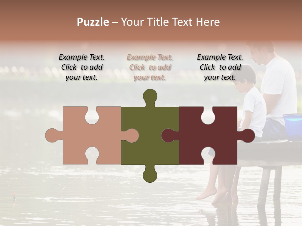 Caucasian Nature Leisure PowerPoint Template