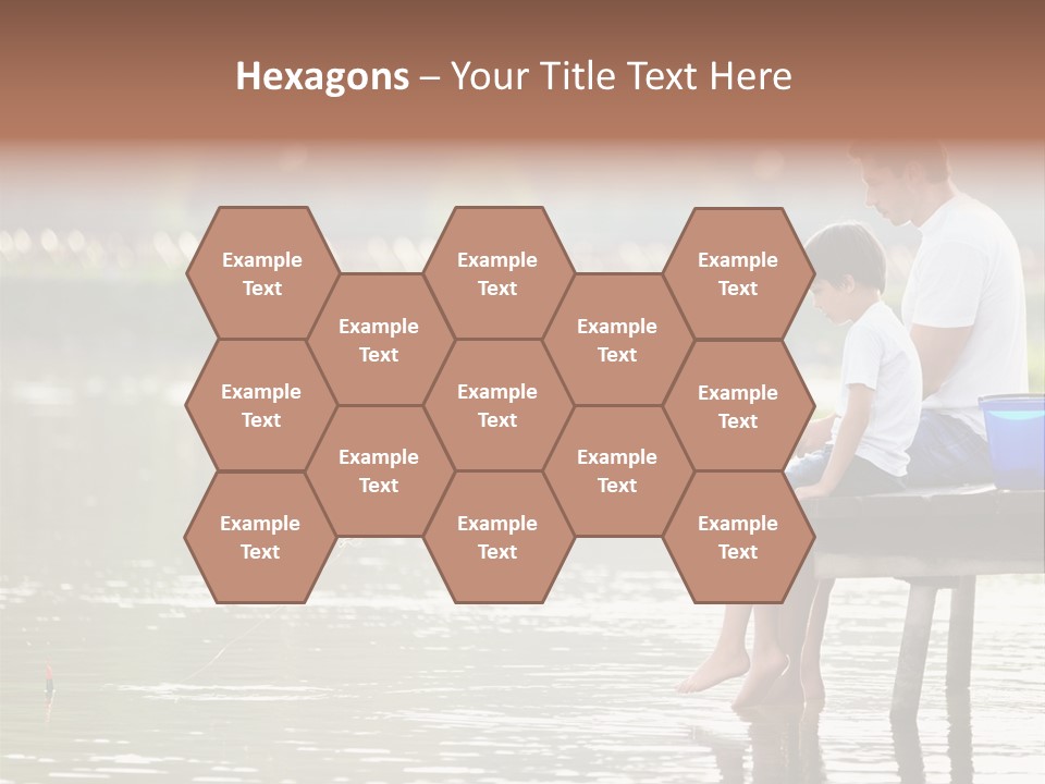 Caucasian Nature Leisure PowerPoint Template