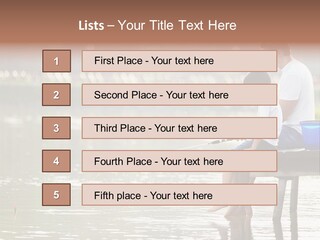 Caucasian Nature Leisure PowerPoint Template