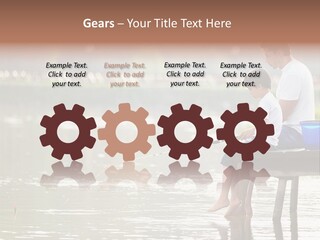 Caucasian Nature Leisure PowerPoint Template