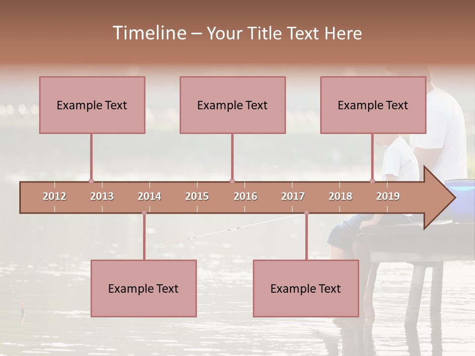 Caucasian Nature Leisure PowerPoint Template