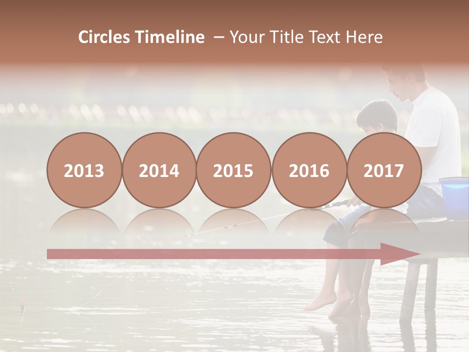 Caucasian Nature Leisure PowerPoint Template