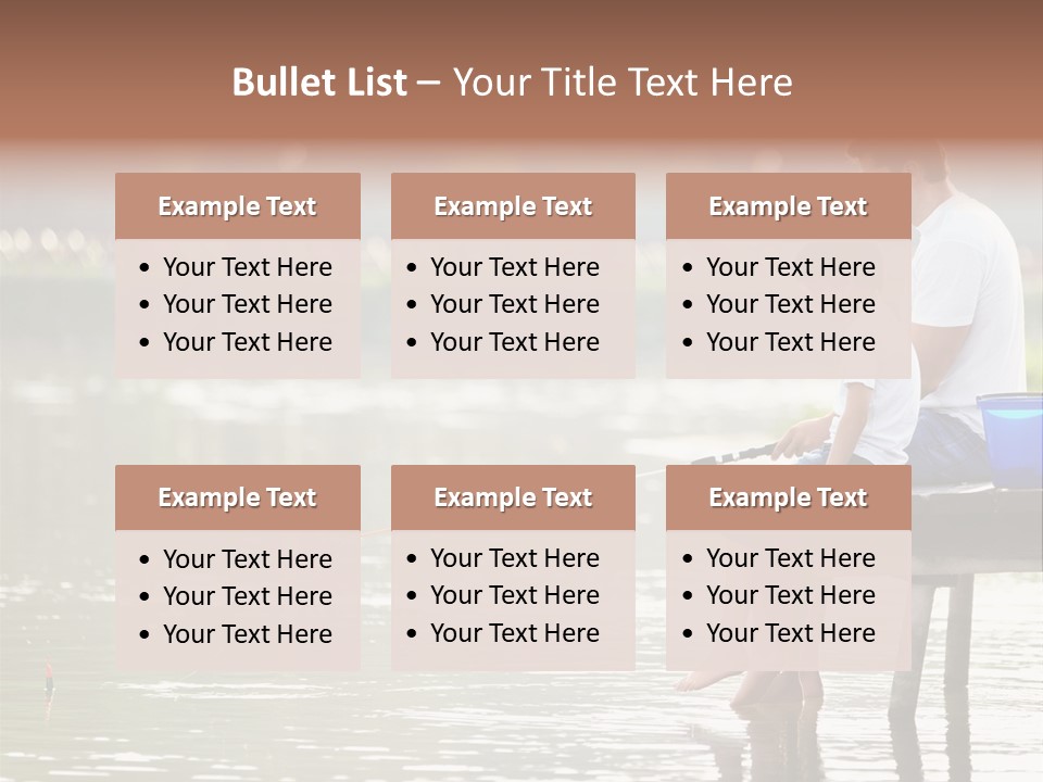 Caucasian Nature Leisure PowerPoint Template