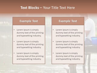Caucasian Nature Leisure PowerPoint Template