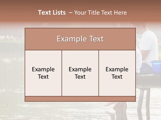 Caucasian Nature Leisure PowerPoint Template
