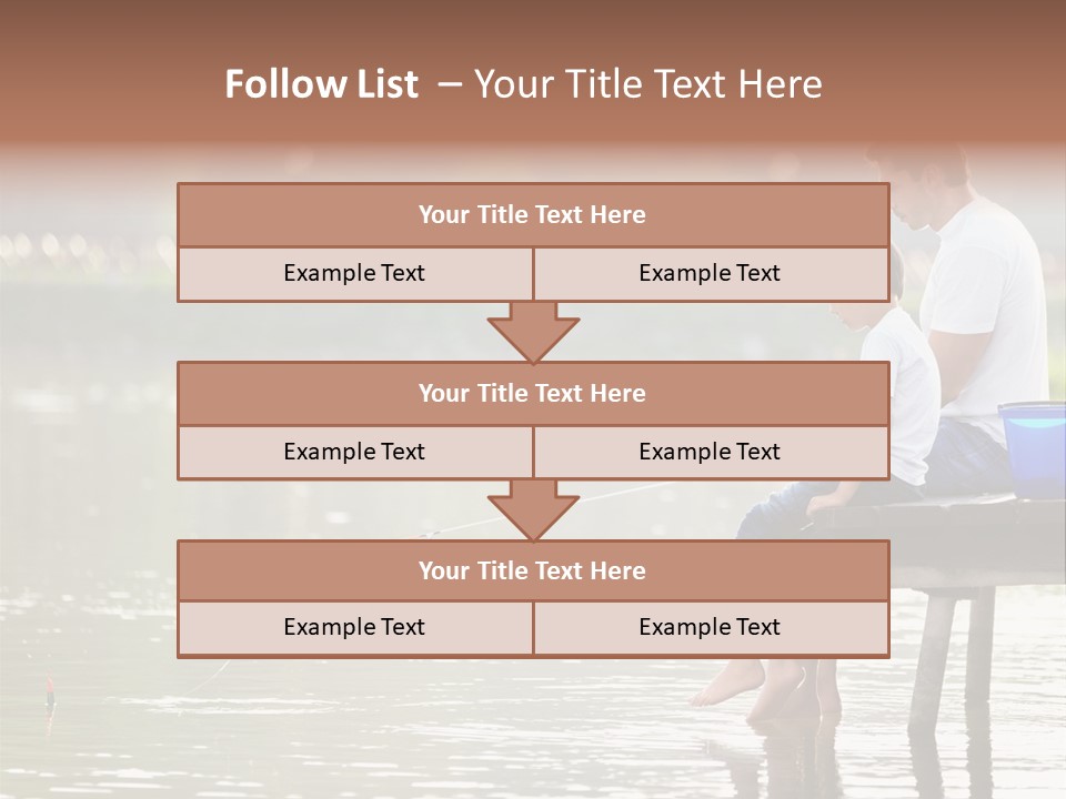 Caucasian Nature Leisure PowerPoint Template