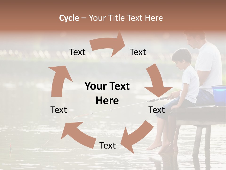 Caucasian Nature Leisure PowerPoint Template