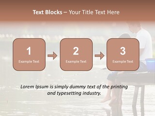 Caucasian Nature Leisure PowerPoint Template