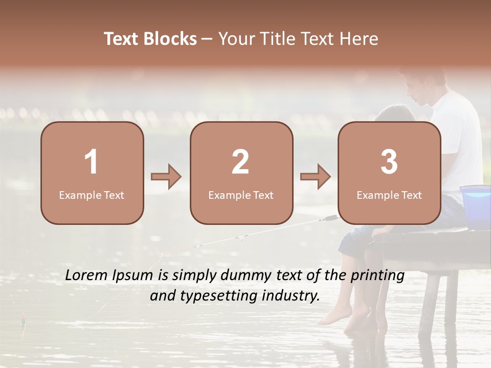 Caucasian Nature Leisure PowerPoint Template