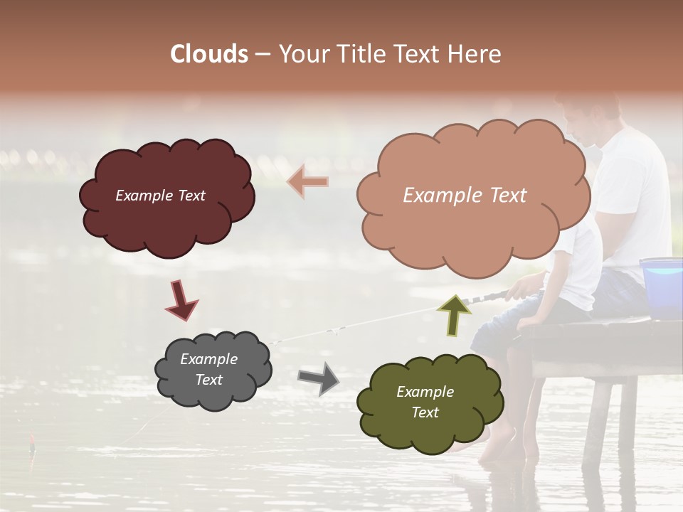Caucasian Nature Leisure PowerPoint Template