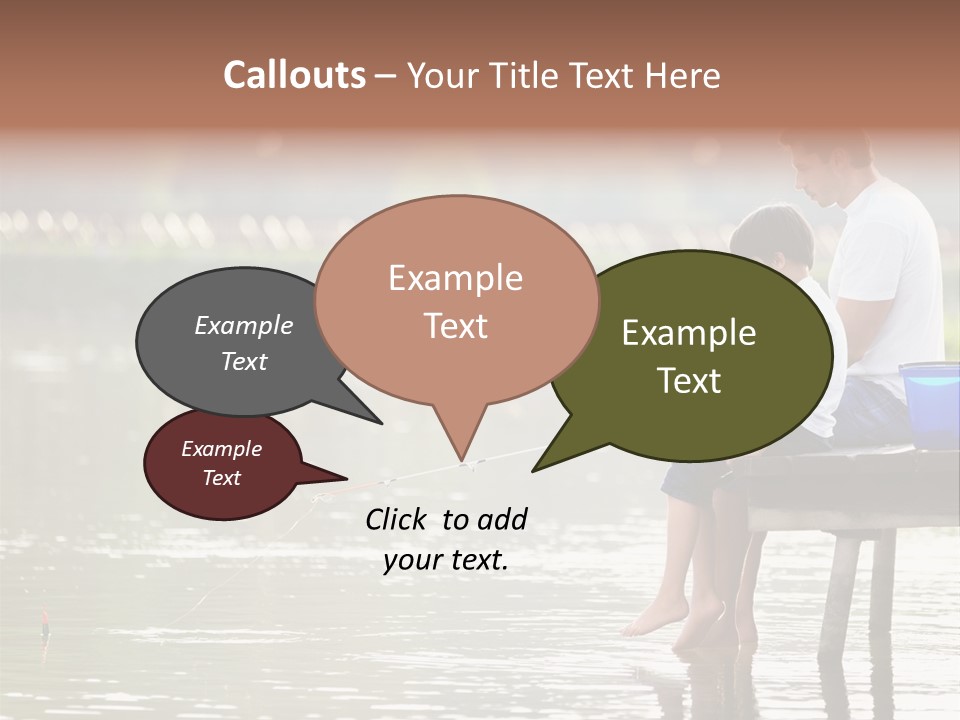 Caucasian Nature Leisure PowerPoint Template