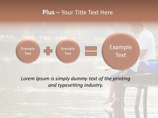 Caucasian Nature Leisure PowerPoint Template