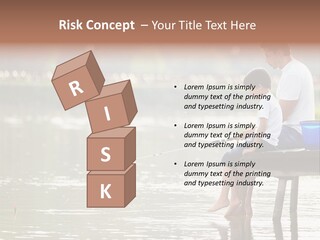 Caucasian Nature Leisure PowerPoint Template