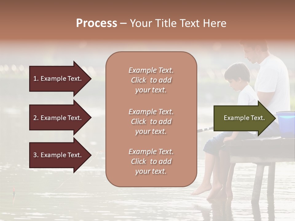 Caucasian Nature Leisure PowerPoint Template