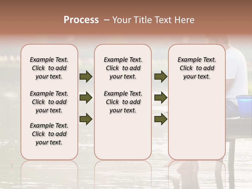 Caucasian Nature Leisure PowerPoint Template