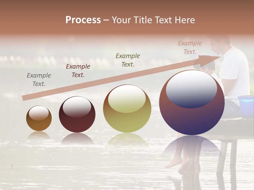 Caucasian Nature Leisure PowerPoint Template