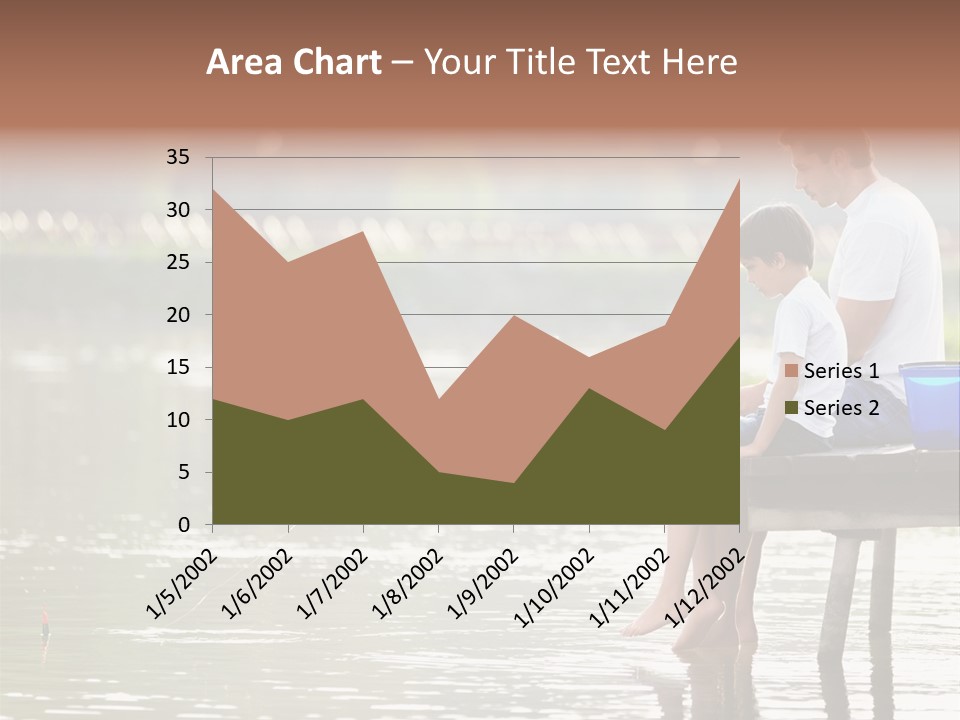 Caucasian Nature Leisure PowerPoint Template
