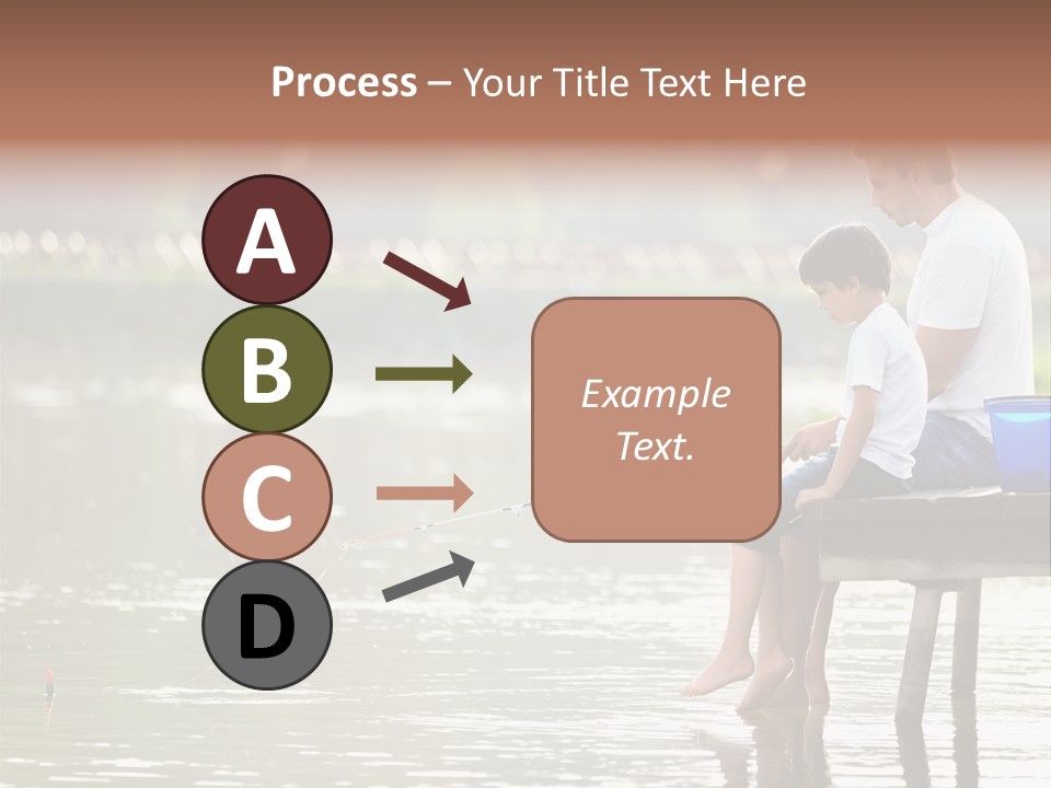 Caucasian Nature Leisure PowerPoint Template