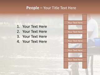 Caucasian Nature Leisure PowerPoint Template