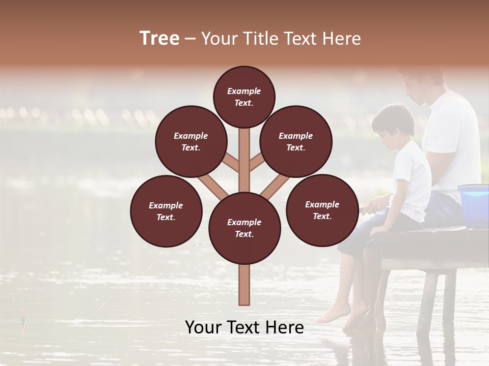 Caucasian Nature Leisure PowerPoint Template