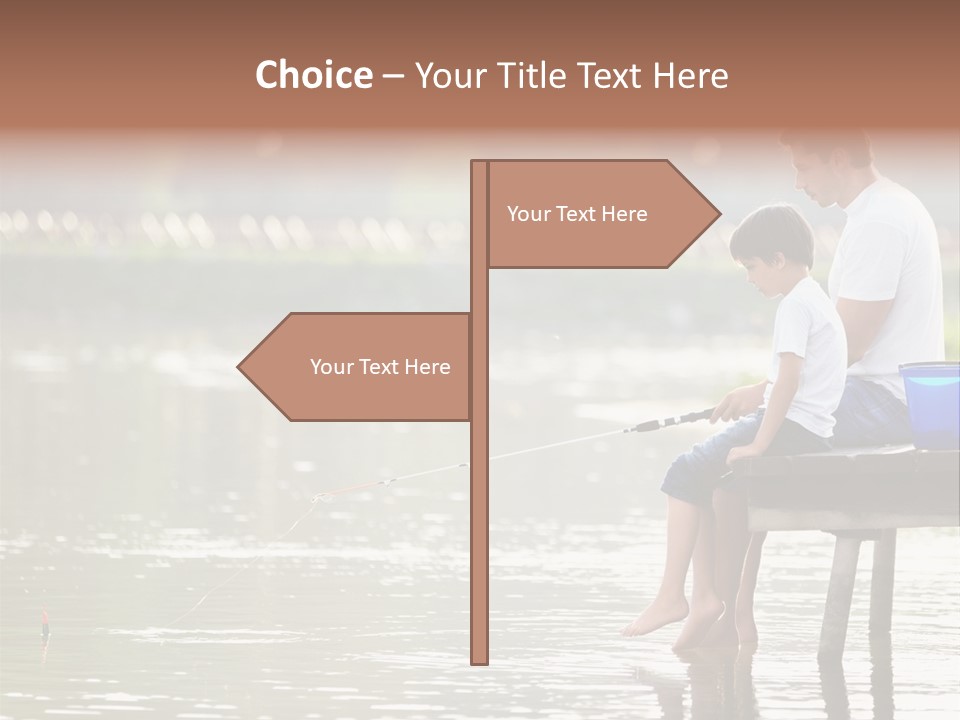 Caucasian Nature Leisure PowerPoint Template