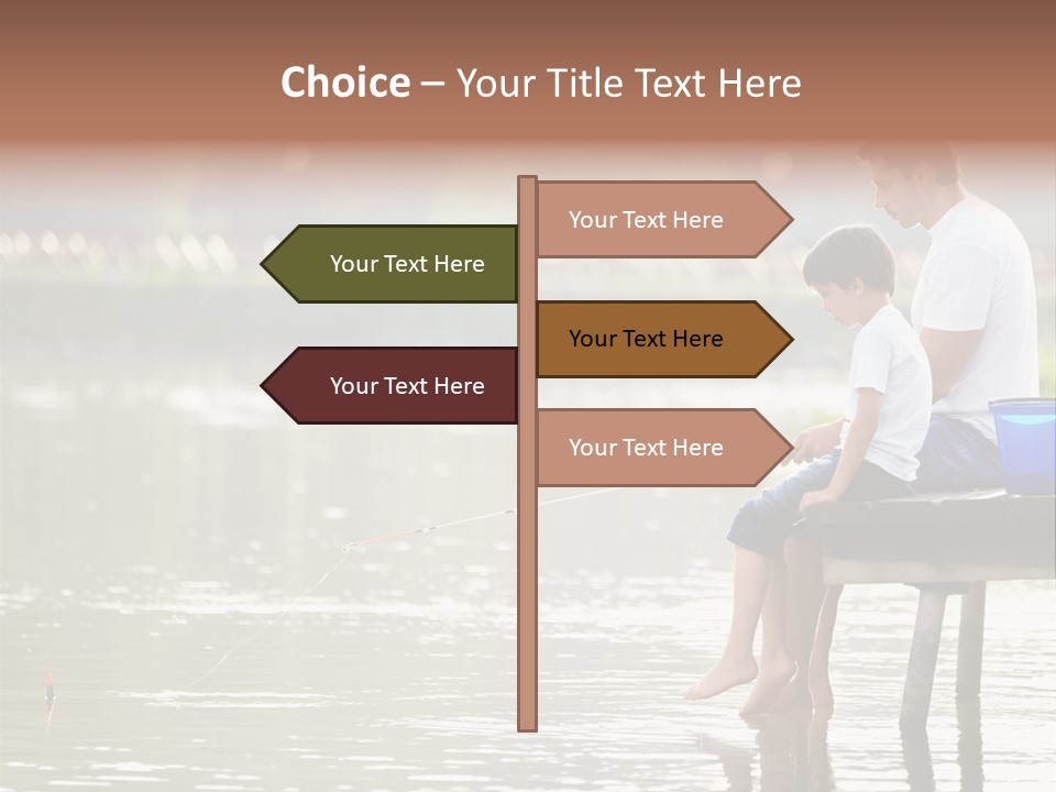 Caucasian Nature Leisure PowerPoint Template